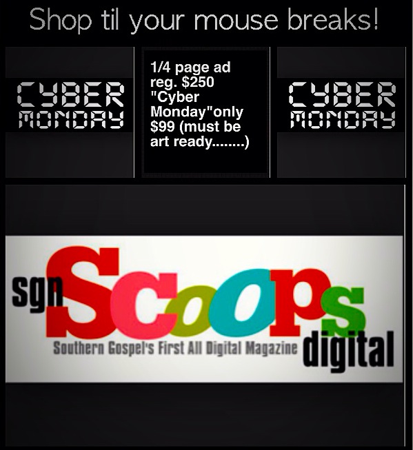 CYBER MONDAY AT SGN SCOOPS