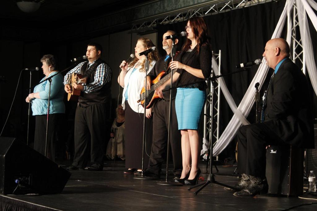 The Drummond Family performs at Creekside Gospel Music Convention
