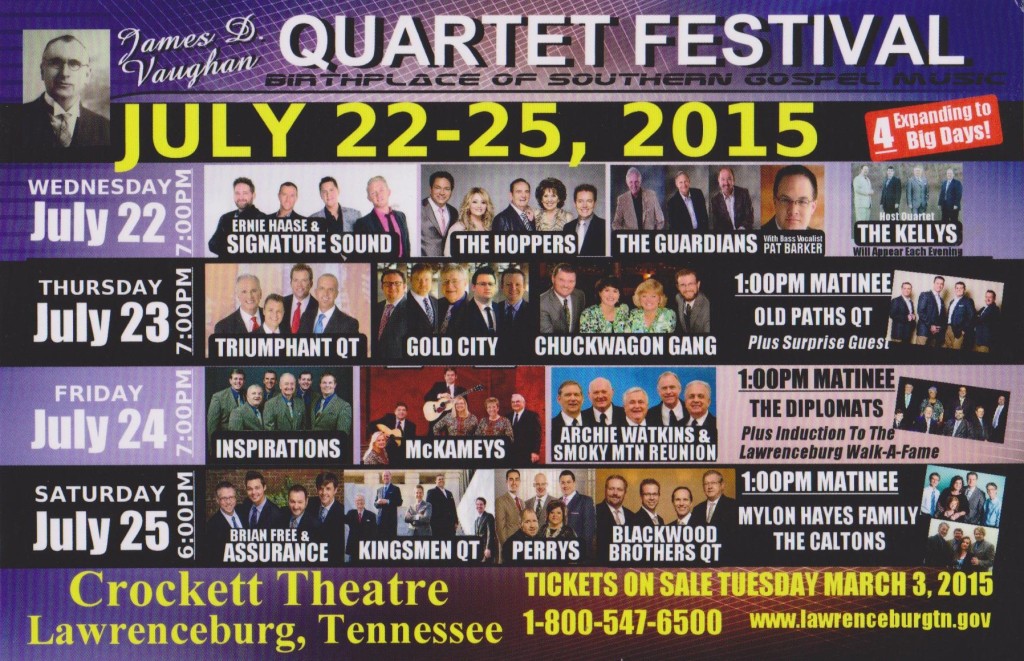 Vaughan Qt Festival 2015