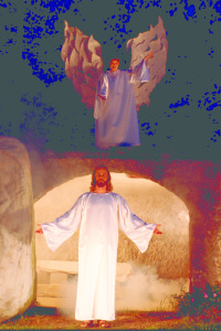 Rick Resurrection with angel