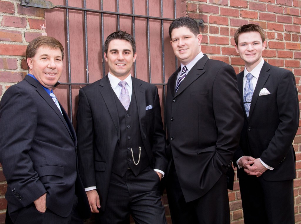 Adoration Quartet Pictured (left to right): Chris Serlick, Joshua Horrell, Corey Wilson and Dustin Leming  Picture courtesy of Adoration Quartet 
