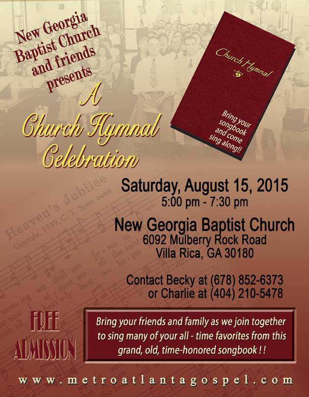 A Church Hymnal Celebration 
