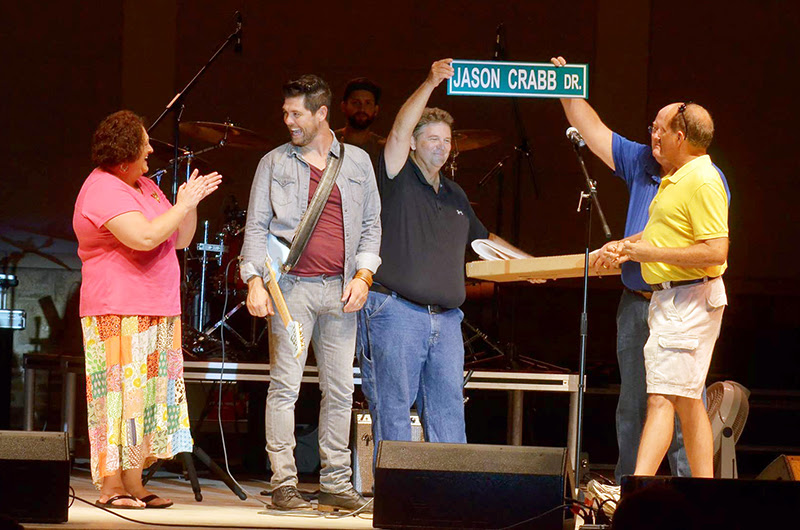 JASON CRABB HONORED WITH STREET IN HIS HOMETOWN