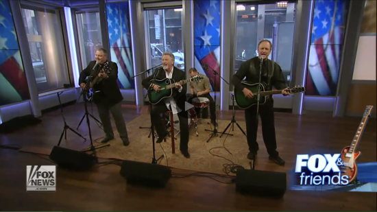 LARRY GATLIN & THE GATLIN BROTHERS PERFORM "AN AMERICAN WITH A REMINGTON" ON FOX & FRIENDS