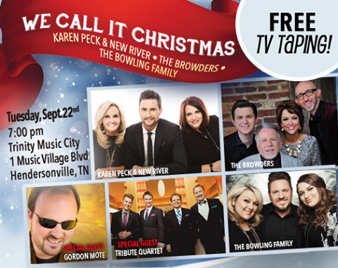 DMG Concerts Announces We Call It Christmas TV Taping 