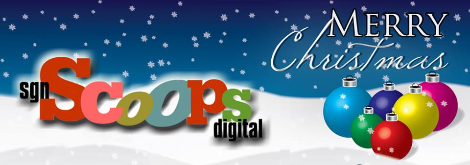 Scoops Christmas Banner
