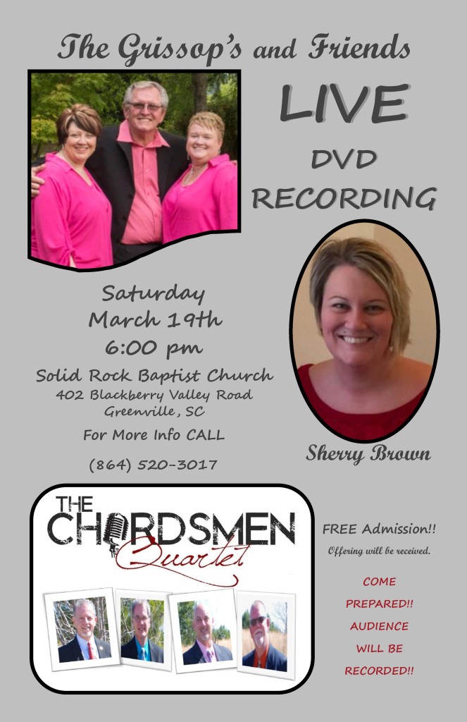 The Chordsmen Quartet Live DVD