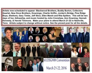 We Love Our Southern Gospel History Convention