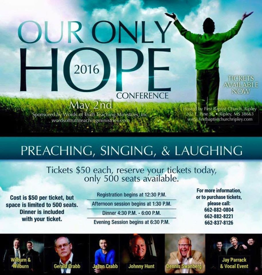 Our Only Hope 2016 Conference 