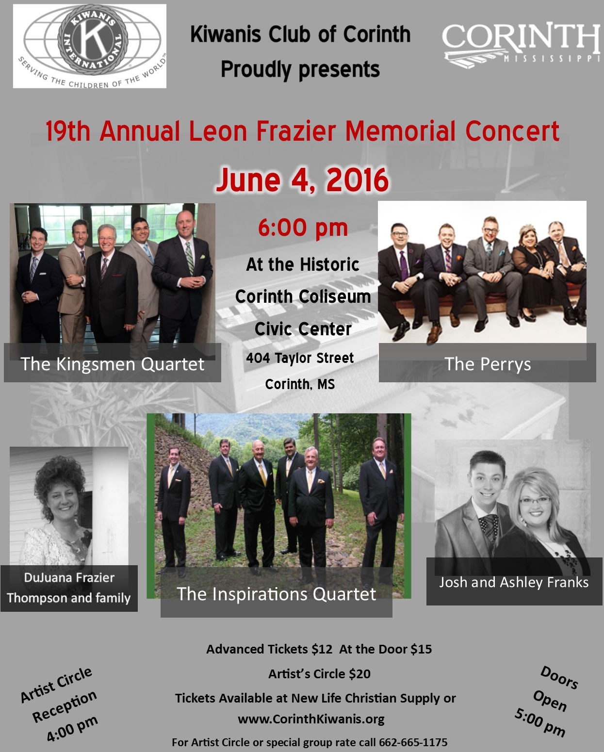 Leon Frazier Memorial Sing