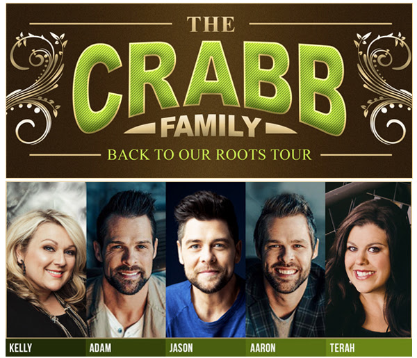 THE CRABB FAMILY UNVEILS BACK TO OUR ROOTS 2017 TOUR