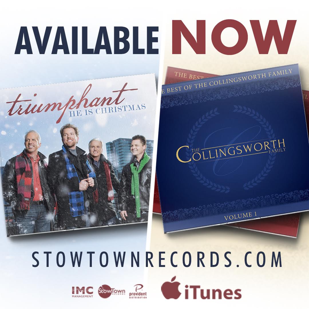 StowTown Records Announces Two New Releases from the Collingsworth Family and Triumphant