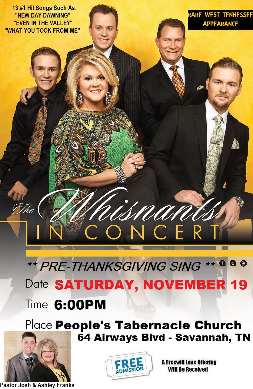 The Whisnants In Concert