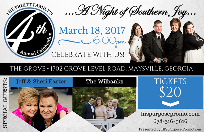 The Pruitt Family Presents 4th Annual A Night Of Southern Joy