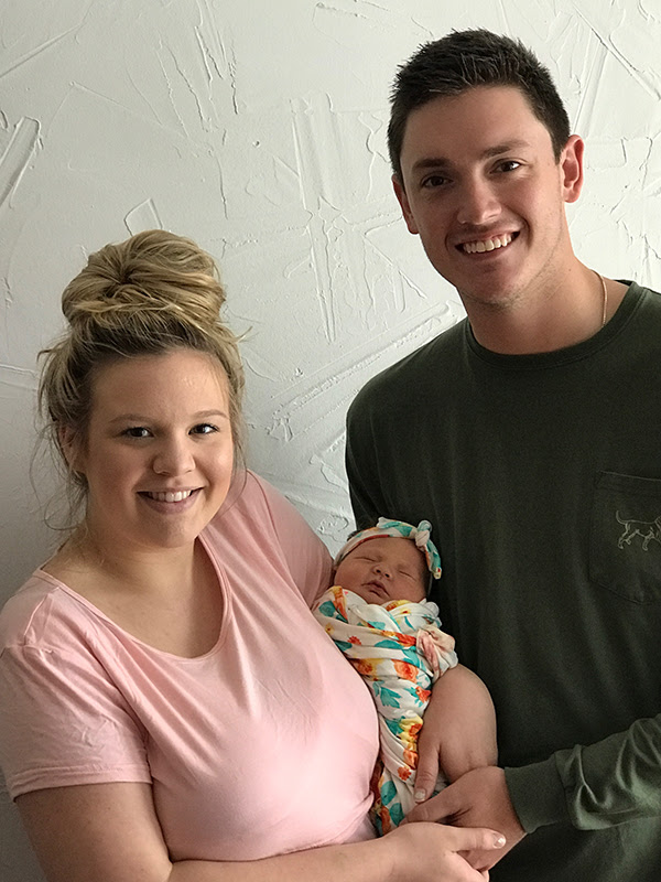 IT'S A GIRL! KODY & CAYLA ERWIN ANNOUNCE BIRTH OF LANEY BROOKE