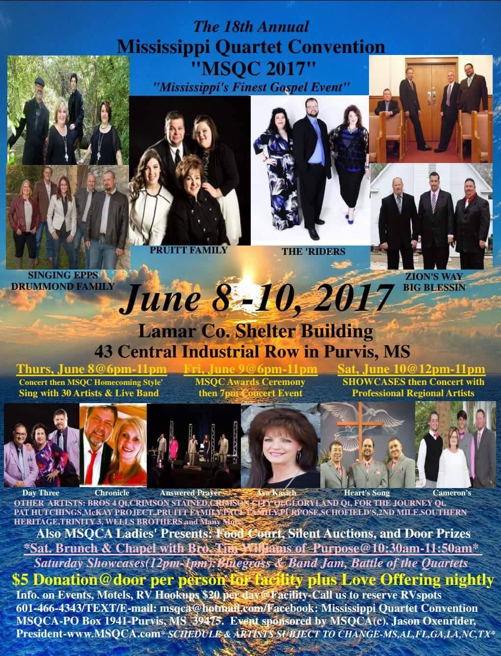 18th Annual Mississippi Quartet Convention