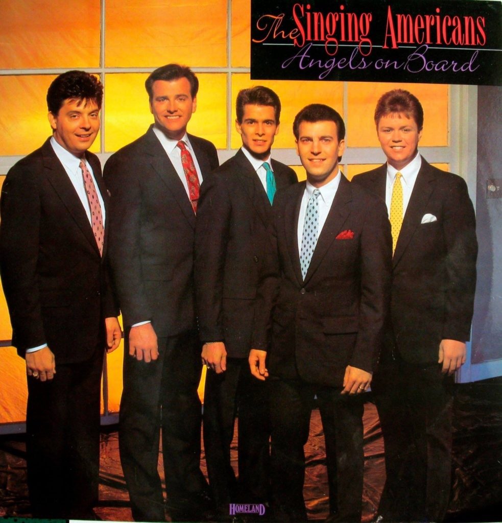 The 1989 version of the Singing Americans 1989 consisted of (from left) Scott Whitener, Clayton Inman, Greg Shockley, Dwayne Burke and James Rainey. Carolina Quartet
