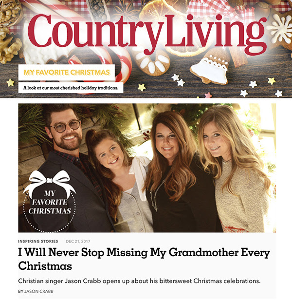 Jason Crabb in Country Living