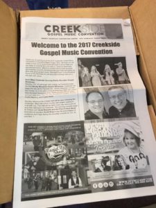 Creekside 2017 newspaper