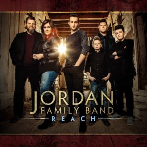 The Jordan Family Band features, from left, Josh Jordan, Randa Jordan, Hutch Jordan, Grant Jordan, Keenan Atkinson and Alex Jordan. 'Reach' will be available from Skyland Records on July 13.