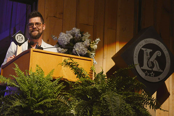 Jason Crabb Inducted into Kentucky Music Hall of Fame 
