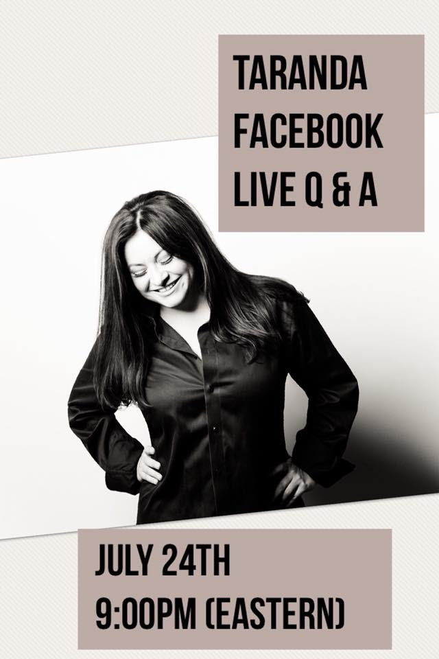 TaRanda Hosts Facebook Live Tonight! 