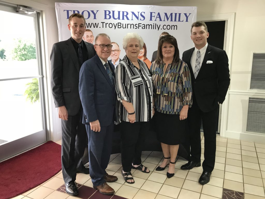 Troy Burns Family Signs Exclusive Agreement With Rivergate Talent Agency
