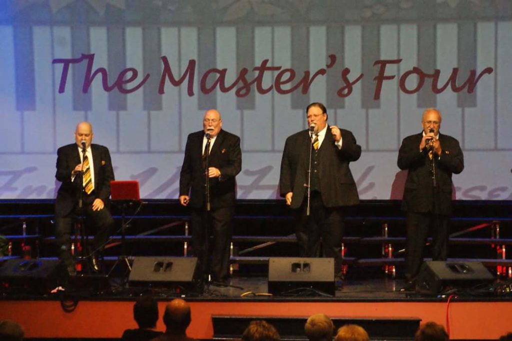 Terry Edwards with the Masters Four