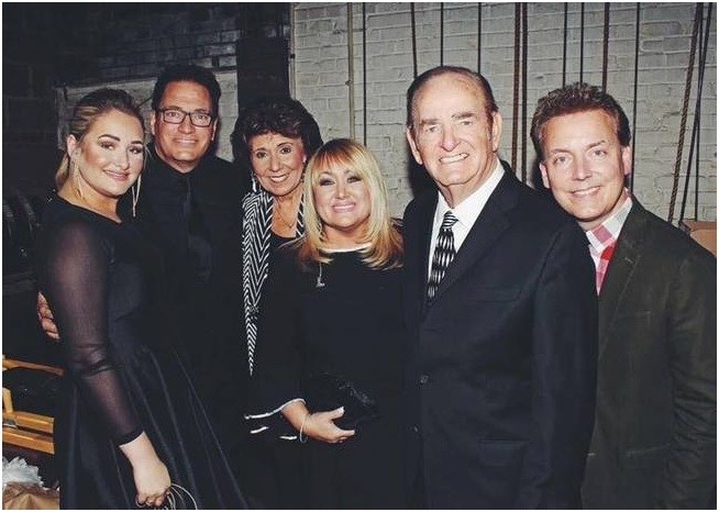 The Hoppers pose backstage priort to the North Carolina Music Hall of Fame Induction Ceremony