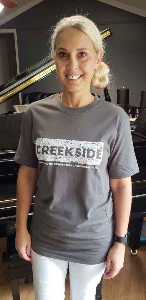 Creekside event t-shirts available now