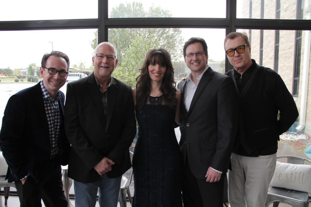 Pictured left to right: Andrew Ishee, Scott Newbert, Sherry Anne, Michael Booth and Landy Ewing