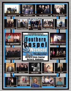 Southern Gospel Weekend 2019 to be featured on Andrew Brunet and Friends