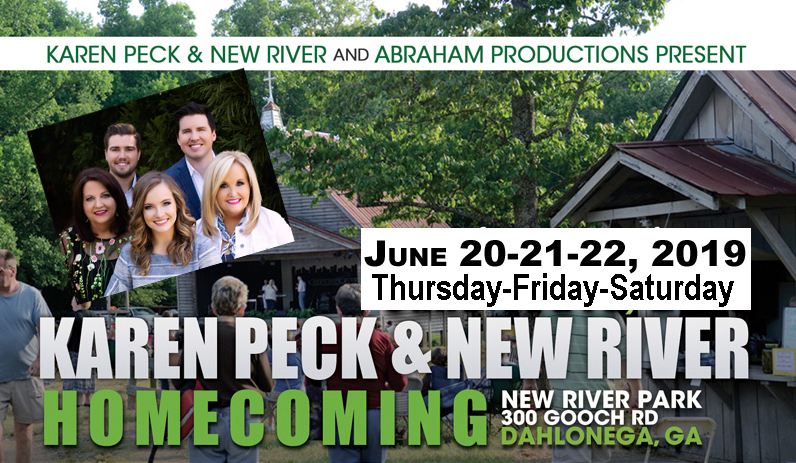 Karen Peck and New River/Abraham Productions Announce 2019 Homecoming