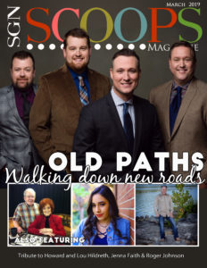 March 2019 SGNScoops Magazine featuring Roger Johnson of Heaven's Mountain Band