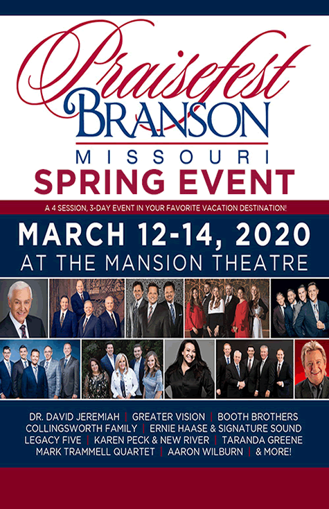 IMC Concerts Announces Overwhelming Success of Praisefest Branson Spring Event 